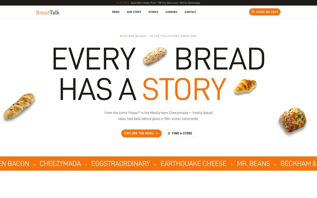 BreadTalk Philippines — F&B